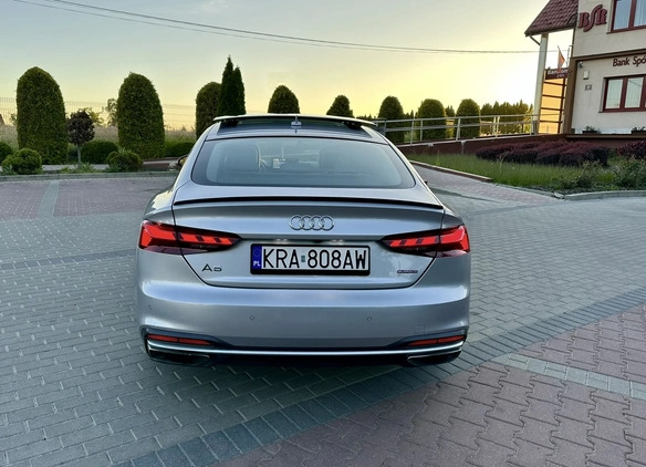 Audi A5 cena 175000 przebieg: 23700, rok produkcji 2020 z Morąg małe 154